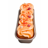 Custom Mini Tin Loaf Cakes - Orange Frosting