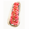 Custom Mini Tin Loaf Cakes - Red Frosting